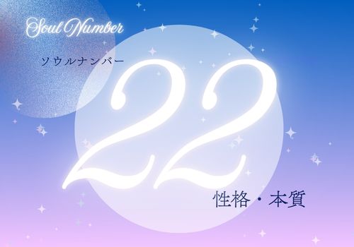 ソウルナンバー22の人